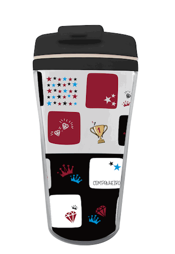 CS0088 COPO TERMICO 500ML PAI DESENHOS