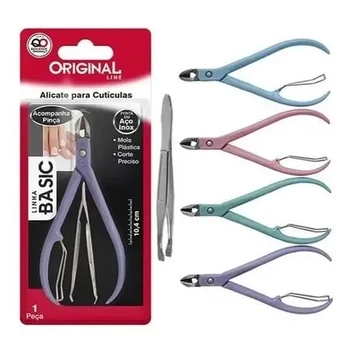 SL0701 ALICATE CUTICULA COM PINCA BASIC