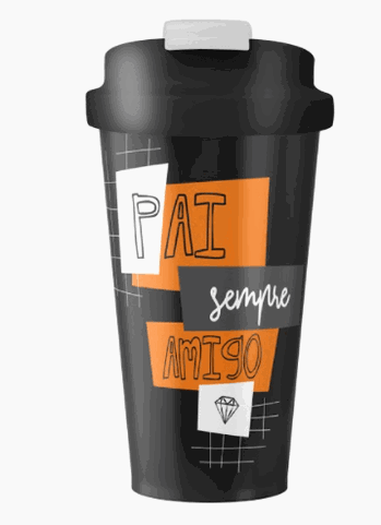 CS0113 COPO TERMICO 500ML PAI SEMPRE AMIGO