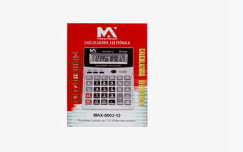 MAX-8003-12 CALCULADORA ELETRONICA