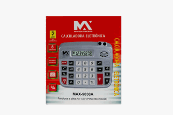 MAX-9838A CALCULADORA ELETRONICA