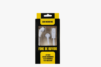 MAX-F210 FONE DE OUVIDO C/MICROFONE