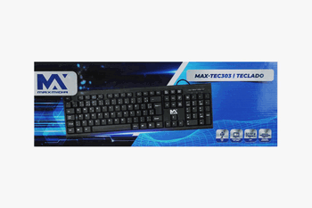 MAX-TEC303 TECLADO C/CABO