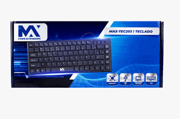 MAX-TEC202 TECLADO C/CABO