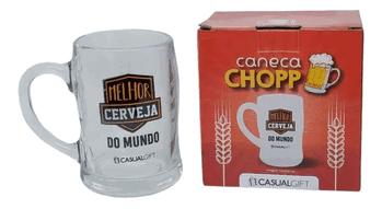 CSC008 CANECA CHOPP MELHOR CERVEJA 400ML