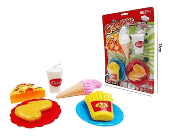 10149 KIT HORA DO LANCHE 7 PCS