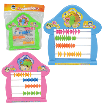 TOYS-191224 EDUCATIVO ABACO - TAM: 19,5 X 20,5 X 3,5 CM