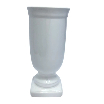 LV-0087 VASO DE CERAMICA TACA DECORATIVO