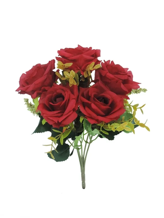 FD-0009VM BUQUE DE ROSA VERMELHO