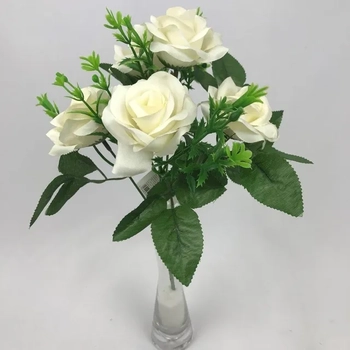 FD-0009BR BUQUE DE ROSA BRANCA