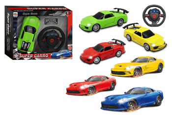 TK-1706 CARRINHO DE PLASTICO C/MOTOR E CONTROLE S/FIO