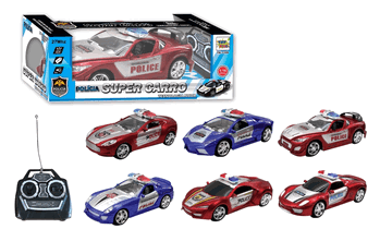 TK-1109 CARRINHO PLASTICO C/MOTOR A PILHA CONTROLE S/FIO