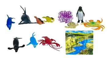 TK-1947 KIT VIDA MARINHA C/ CENARIO