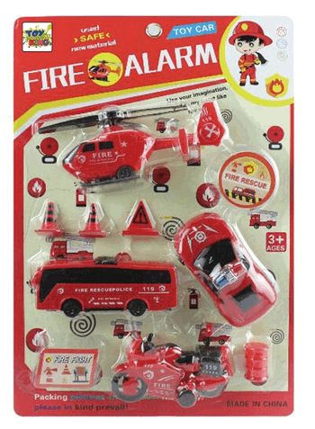 TK-2407 CONJUNTO HELICOPTERO/CARRINHO/ONIBUS/MOTO