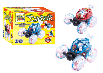 TK-1575 CARRINHO DE PLASTICO C/MOTOR A PILHA CONTROLE S/FIO