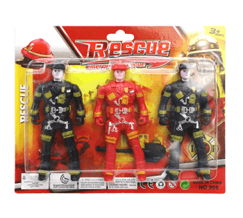 TK-1180 BONECO DE PLASTICO C/3PCS