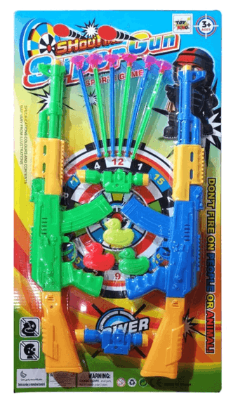 TK-1164 CONJUNTO C/2 PISTOLAS PROJETEIS