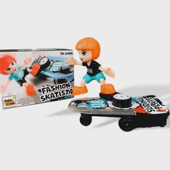 TK-1456 BONECO DE PLASTICO A PILHA