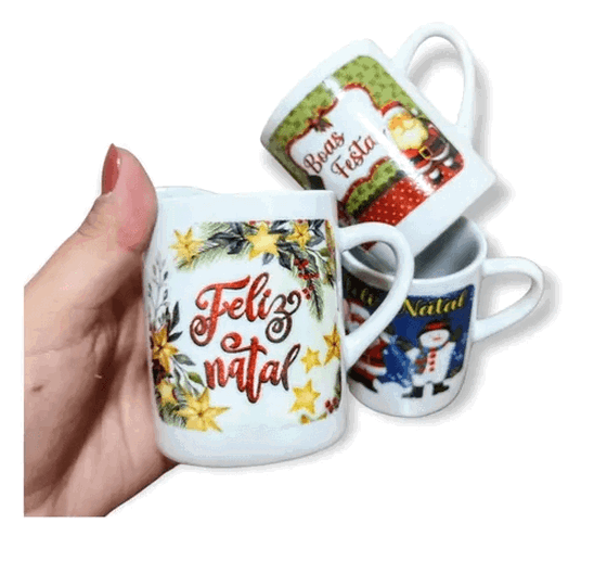 120D CANECA PORCELANA NATAL 120ML