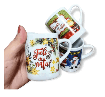 120D CANECA PORCELANA NATAL 120ML