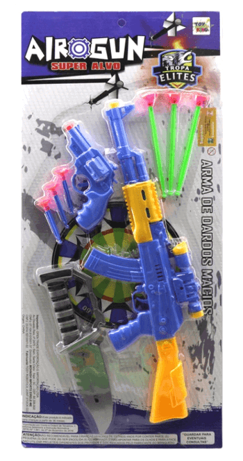 TK-1167 PISTOLA LANCA PROJETEIS C/ACESSORIOS