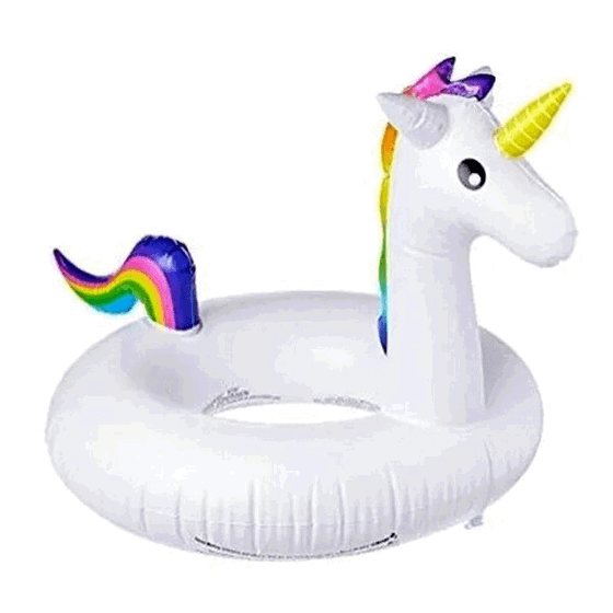 WS7817 BOIA CINTURA UNICORNIO GOLD 80CM