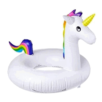 WS7817 BOIA CINTURA UNICORNIO GOLD 80CM