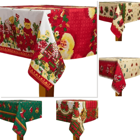 9987 TOALHA DE MESA NATALINA 1,40X1,40