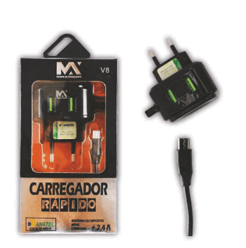 MAX-CAR112 CARREGADOR SAIDA USB