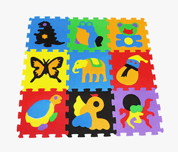 JD45 TATAME BICHINHOS 28X28CM 5MM