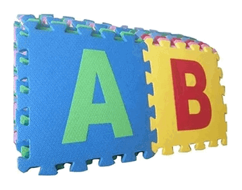 JD37B TAPETE TATAME VOGAIS 33X33CM 8MM