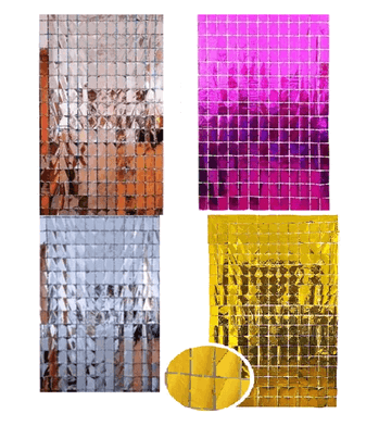 MOD-642 CORTINA METALIZADA SHIMMER WALL 2X1M