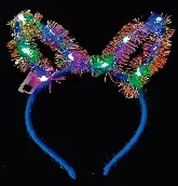 MOD-470 TIARA C/LED E FITAS METALIZADAS