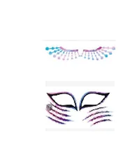 MOD-597 ADESIVOS FACIAL MODELOS SORTIDOS