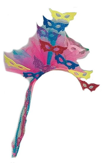 03 TIARA MINI MASCARA COLORIDA