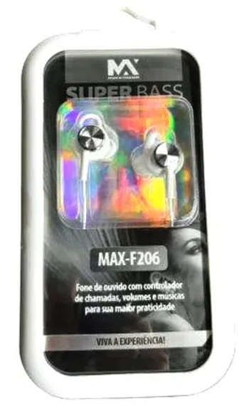MAX-F206 FONE DE OUVIDO