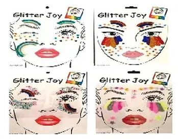 MOD-512 ADESIVO PEDRA GLITTER FACIAL