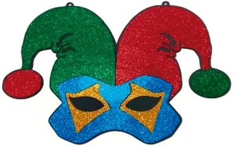 MBG MASCARA BOBO C/ GLITTER