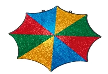 PGC-G GUARDA-CHUVA C/ GLITTER