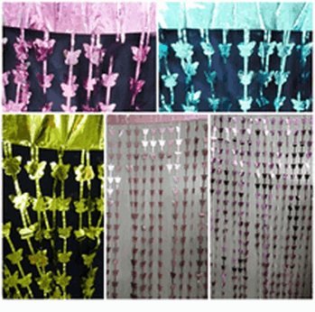 14075 CORTINA DE BORBOLETA 100X180CM