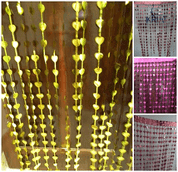 14077 CORTINA DE CORAÇÃO 1.00X2.00