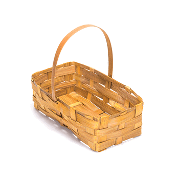 2060 CESTA PADEIRA 28X14CM