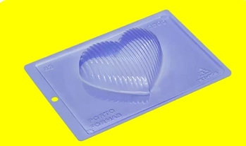 0083/9336 FORMA OVO TEXTURIZADO CORACAO C/1 CONJ