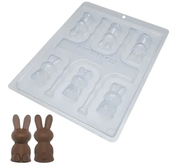 10132 FORMA ESPECIAL COELHO SENTADO MINI C/1 CONJUNTO