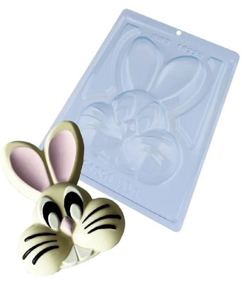 10220 FORMA ESPECIAL CABEÇA DE COELHO C/1 CONJUNTO