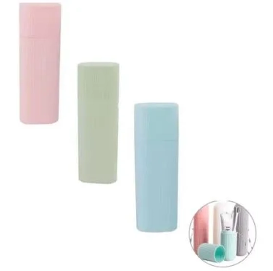 EJE-12 PORTA ESCOVA DE DENTE PLASTICO 20X6CM