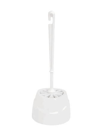 ES-28 ESCOVA SANITARIA C/SUPORTE PLAST 48X13CM