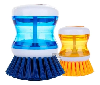 LLC-01 ESCOVA C/PORTA DETERGENTE PLAST 8X5CM