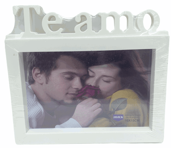 53620 PORTA RETRATO PLASTICO TE AMO