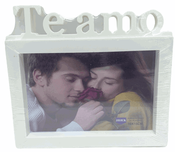 53620 PORTA RETRATO PLASTICO TE AMO
